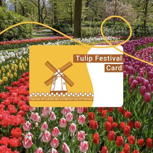 Pass à Amsterdam : Carte de la fête des tulipes