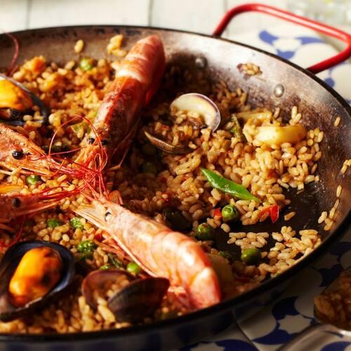 Barcelone : cours de cuisine de paella + visite du marché de La Boqueria