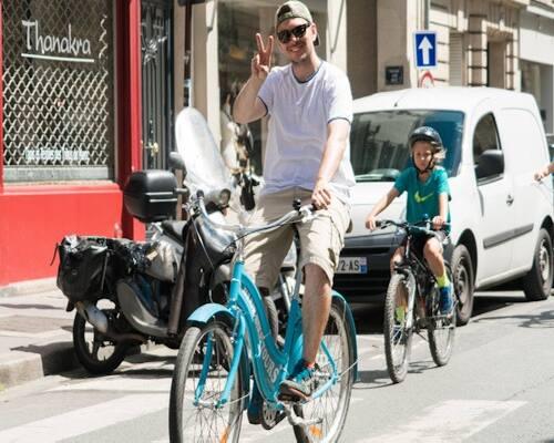 778 - Tour à vélo à paris