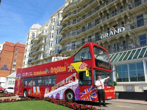 Brighton : tour en bus à arrêts multiples - Pass 1 jour