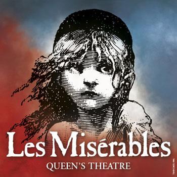Les Misérables à Londres : billet d'entrée au spectacle