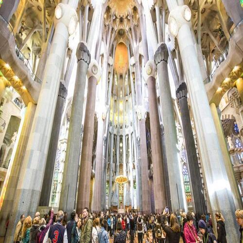 Sagrada Família : billet d'entrée avec audioguide